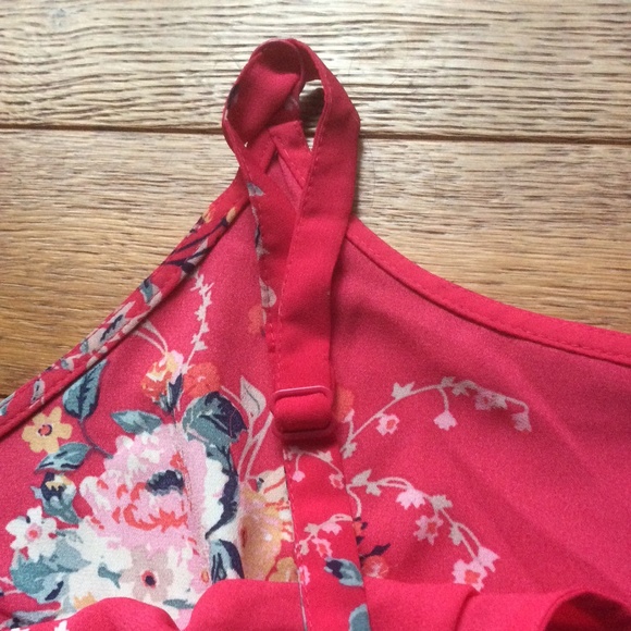 Torrid Pink Floral Blouse, Size 0 - Picture 3 of 8